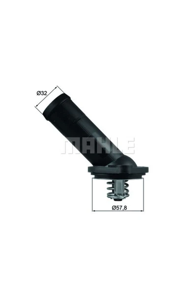 Mahle TI22592D Termostat 92c Vw A1 1.6tdı Golf Plus 1.6tdı ürün görseli 1