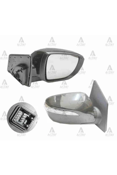 Taıwan YT9125EHBRLD Ayna Diş Dikiz Ix-35 10-15 Elektrikli Sinyalli Isitmali Otomatik Katlanir Sağ Uyumlu ürün görseli 1