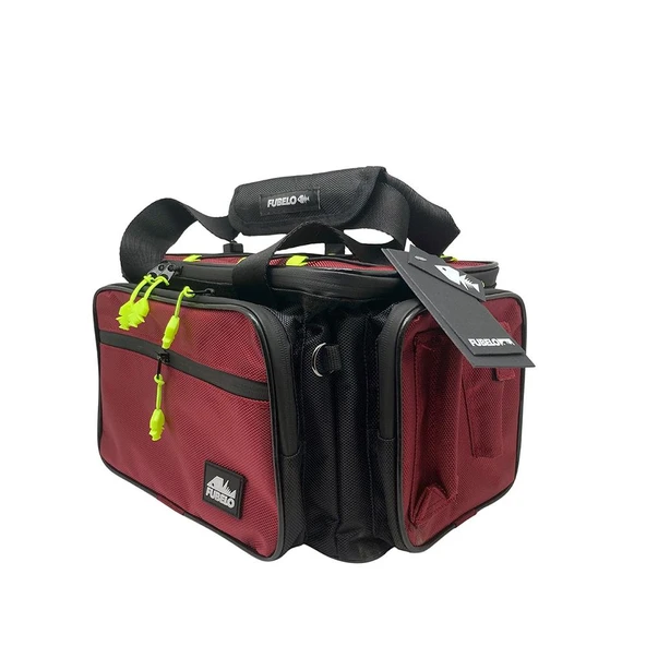 Fubelo inventory Bordo Balıkçı Çantası - Resim 3