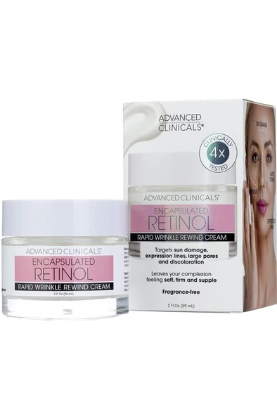 Advanced Clinicals Kapsüllü Retinol Jel Yüz Kremi 59ml ürün görseli 1