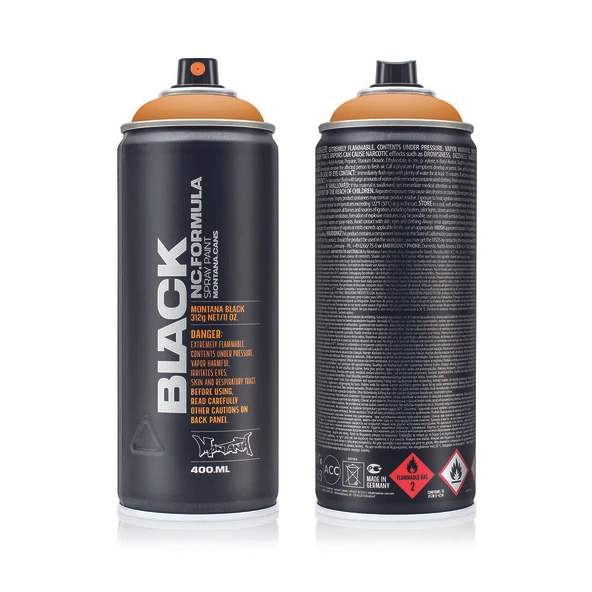 Montana Black Sprey Boya 400ml Topaz BLK1050 ürün görseli 1