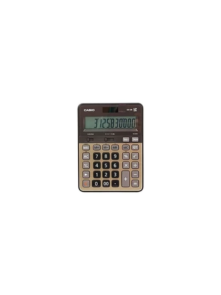 Casio Ds-2b GOLD 12 Hane Profesyonel Masaüstü Hesap Makinesi ürün görseli 1