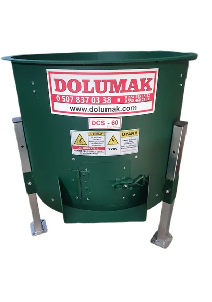 Dolumak DCS60 Ceviz Soyma Makinesi 65Kg 125Lt ürün görseli 1