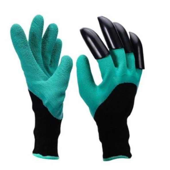 Zhltools Toprak Bahçe Kazma Eldiveni - Resim 4