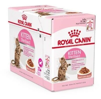 Royal Canin Kısır Yavru Kedi Maması 85gr 12li Paket ürün görseli 1