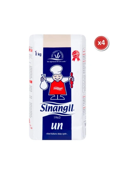 Sinangil Un 1 Kg X 4 Adet - Resim 2