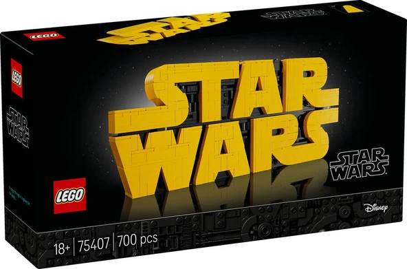 Lego Star Wars Parçalarla Yapılan Star Wars Logosu 75407 ürün görseli 1