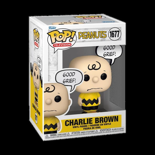 Funko Pop Television Peanuts Charlie Brown 1677 ürün görseli 1