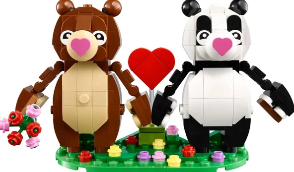 Lego 40821 Love Bears - Resim 2