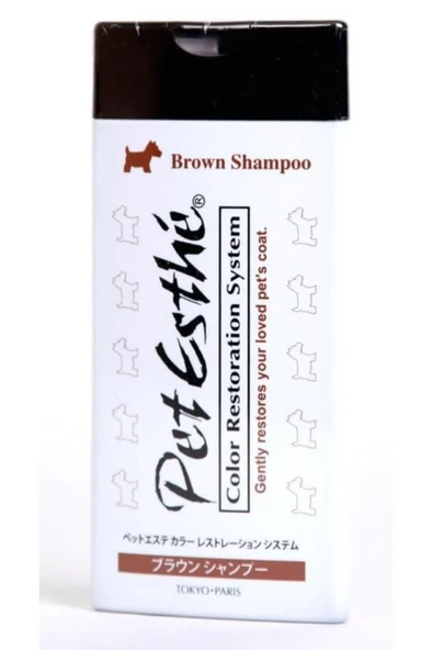Pet Esthe Renk Onarım Sistemi Kahverengi Köpekler için Şampuan 400 ml ürün görseli 1