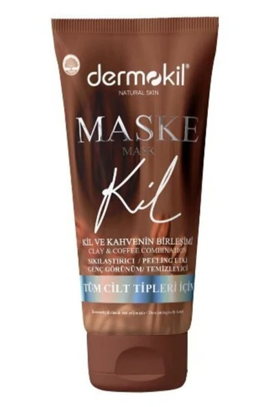 Dermokil Natural Skin Sıkılaştırıcı Genç Görünüm Için Kil Ve Kahve Içerikli Maske 75 Ml ( Kahve &kil) ürün görseli 1