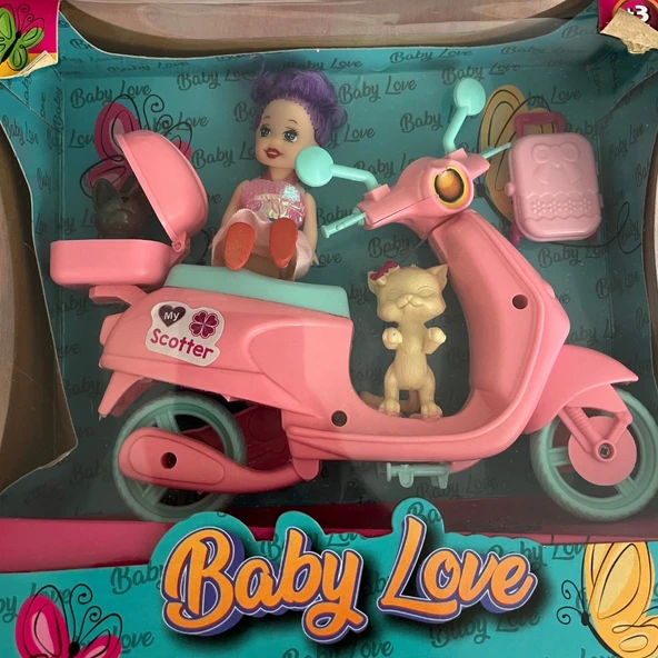 Baby Love Kedili Motorsiklet Oyun Takımı ürün görseli 1