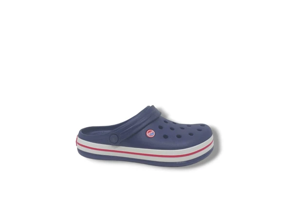Cflex 145 Unisex Lacivert Kırmızı Beyaz Sabo Terlik Sandalet ürün görseli 1