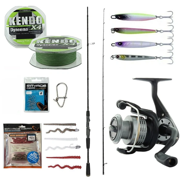 Yek Outdoor Profesyonel LRF Seti Okuma Epixor LRF Ultra Light Game Spin 213cm 1-8gr Olta Kamışı&Okuma Revenger RV-25 FD Olta Makinesi ürün görseli 1