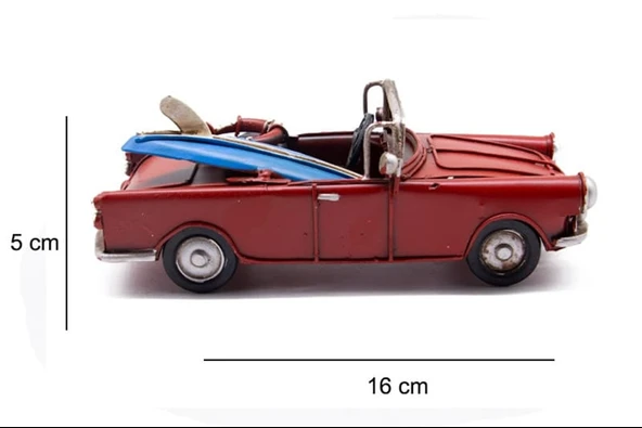 Dekoratif Metal Araba Sörf C1634 Model-M146 ürün görseli 1
