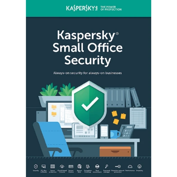 KASPERSKY Small Office Security 3yıl 3server + 25kullanıcı + 25 mobil cihaz ürün görseli 1