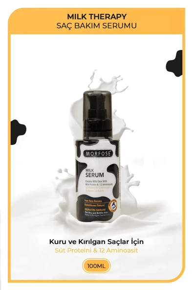 Milk Therapy Kremsi Saç Serum 100 ML - Onarıcı Bakım - mrfs ürün görseli 1