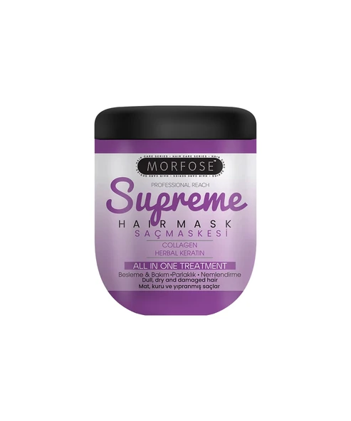 Supreme Saç Maskesi 500 ML - Mat ve Kuru Saçlar İçin - mrfs ürün görseli 1