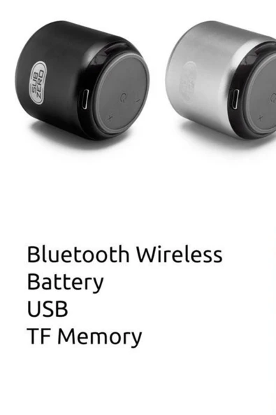 Mini Bass Speaker Bluetooth Güçlü Bas TF kart Uyumlu ürün görseli 1