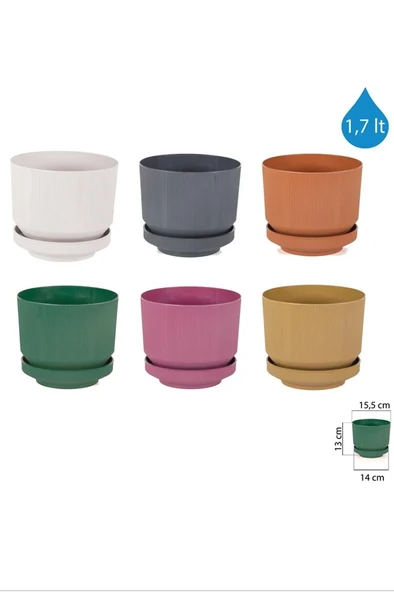 1No Saksı 1.7Lt 1 Adet Royaleks-S281 ürün görseli 1