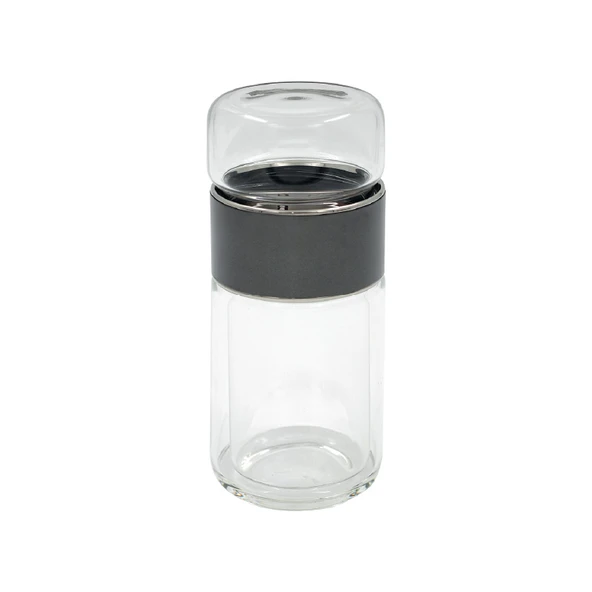 Fame 350ml Siyah Cam Demlik - Resim 3