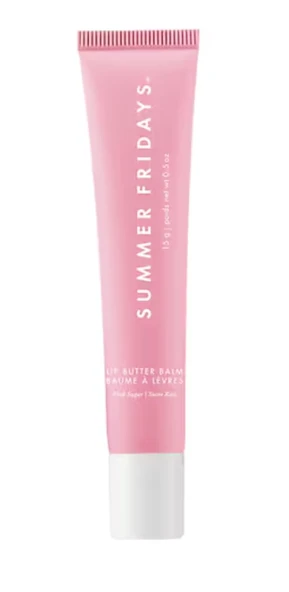 SUMMER FRIDAYS Lip Butter Balm - Parlaklık Ve Nemlendirme Etkili Balm Pink Sugar ürün görseli 1
