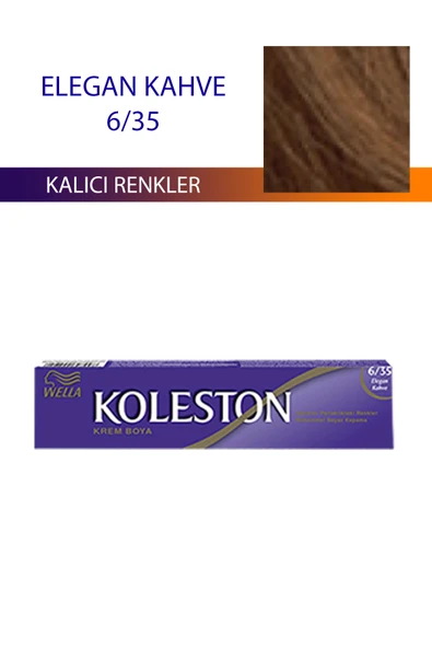 Single Tüp Boya Saç Boyası Elegan Kahve 6/35 ürün görseli 1