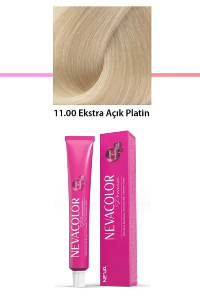 Premium 11.00 Ekstra Açık Platin - Kalıcı Krem Saç Boyası 50 g Tüp ürün görseli 1