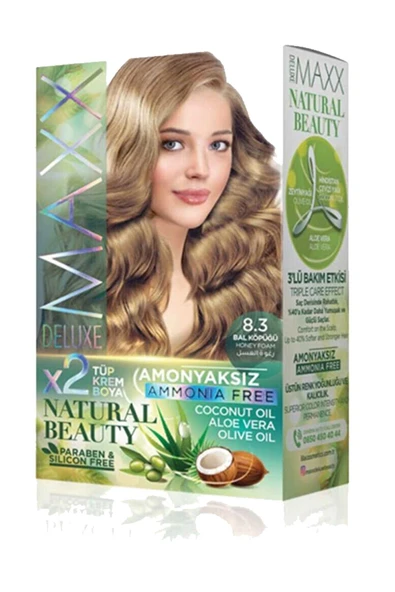 Natural Beauty Amonyaksız Saç Boyası 8.3 Bal Köpüğü ürün görseli 1