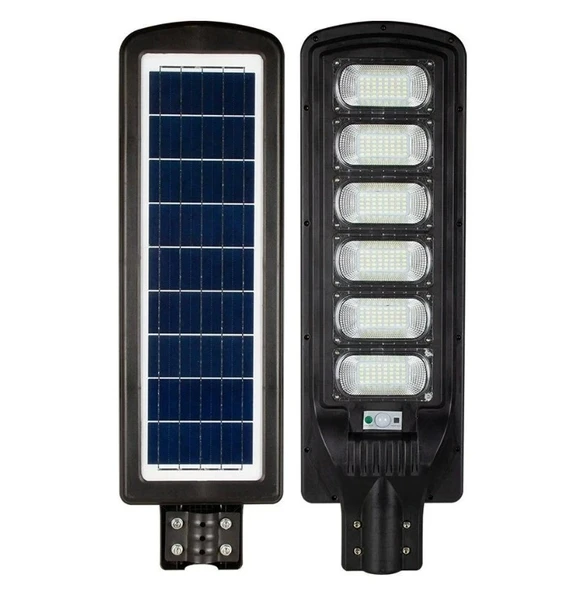 HOROZ Grand-300 300w Solar Ledli Sokak Lambası 6400K BEYAZ IP65 (Güneş Enerjili) ürün görseli 1