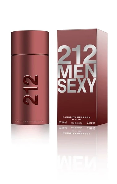 Carolina Herrera 212 Sexy Men Edt 100ml Erkek Parfümü ürün görseli 1
