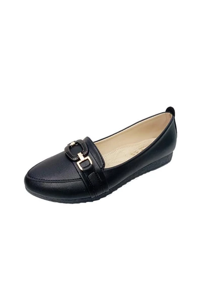Shoes 0906 Deri Anatomik Taban Fashion Kadın Babet ürün görseli 1