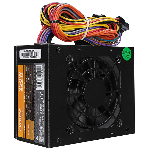 Everest EPS-M02 Real 200W Peak 250W Power Supply ürün görseli 1