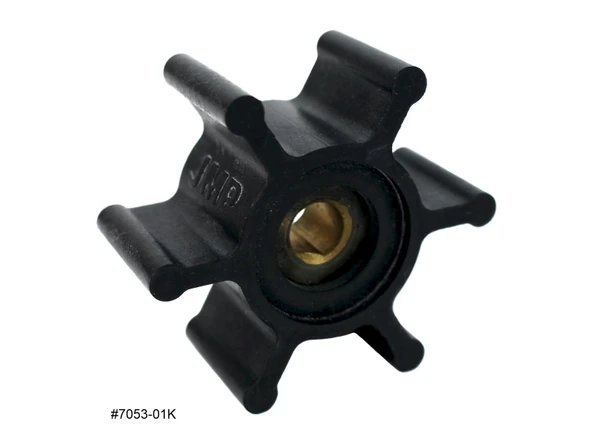 7053-01K JMP Marine Flexible Impeller Kit (Replaces Jabsco 6303-0001, Johnson 09-824P, CEF 500210, Oberdorfer 6617, Yanmar 14242-050) ürün görseli 1