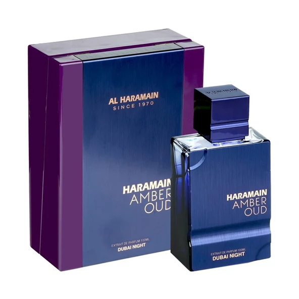 Al Haramain Amber Oud Dubai Night Erkek Parfüm EDP 100 mL ürün görseli 1