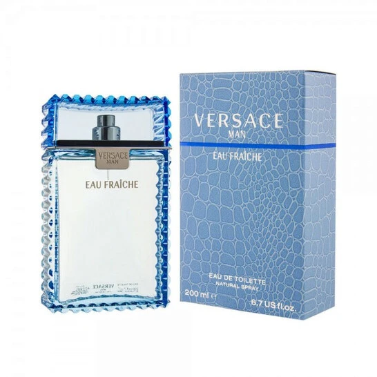 Versace Man Eau Fraiche Edt 200 mL Erkek Parfümü ürün görseli 1