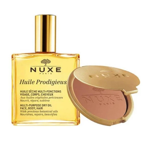 Nuxe Huile Prodig 100 ml + Pudra Set ürün görseli 1