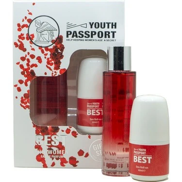 Youth Passport BEST For Women Edp Kadın Parfüm 75 ML + Rollon SET ürün görseli 1