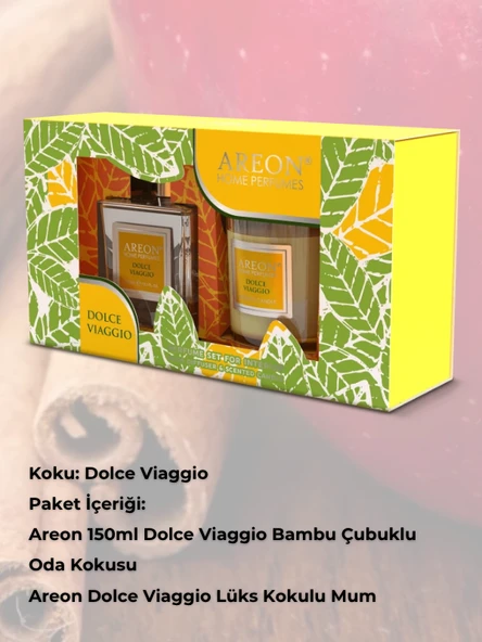 Areon Dolce Viaggo Oda Kokusu Hediye Paketi ürün görseli 1