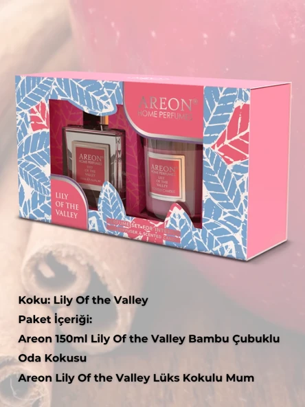 Areon Lily Of The Valley Oda Kokusu Hediye Paketi ürün görseli 1