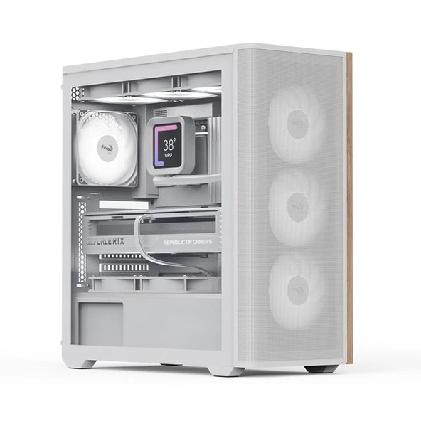 AEOROCOOL DA501A GAMING MID-TOWER PC KASASI BEYAZ ürün görseli 1