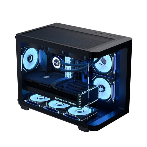 AEROCOOL P300C GAMING MINI-TOWER PC KASASI - Resim 2