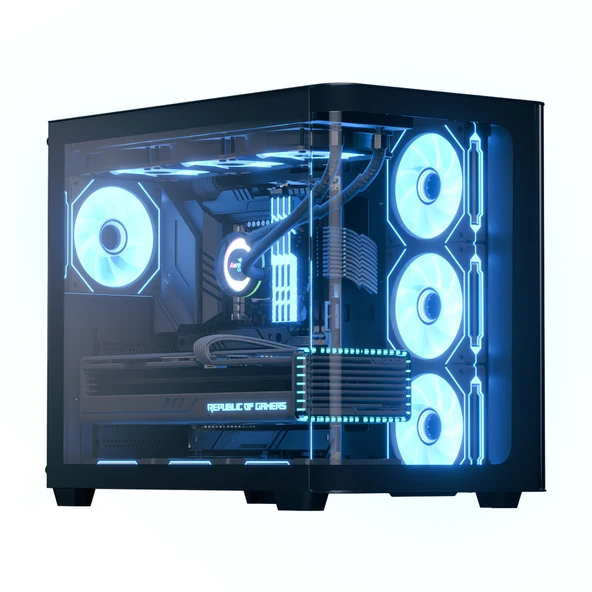 AEROCOOL P500C GAMING MID-TOWER PC KASASI ürün görseli 1