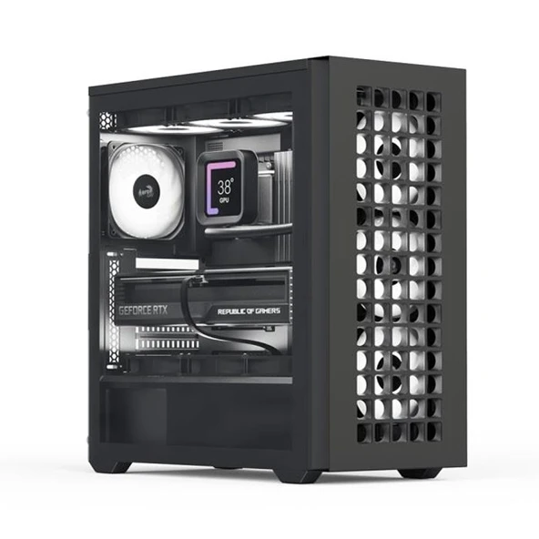 AEROCOOL D502A GAMING MID-TOWER PC KASASI ürün görseli 1