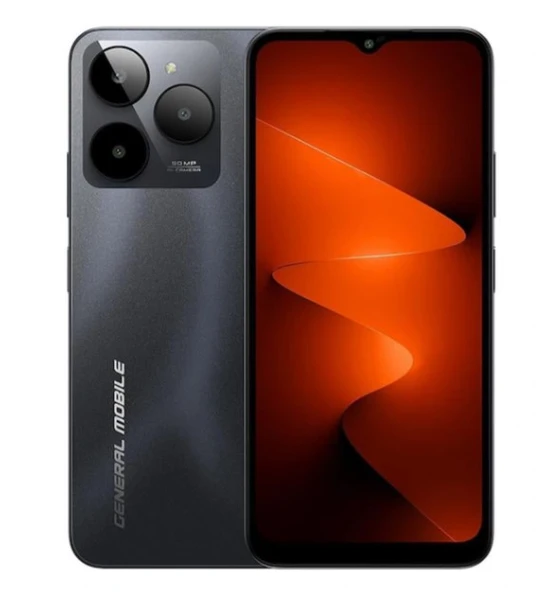 General Mobile Era 30 128 4+4 RAM (General Türkiye Garantili) Siyah ürün görseli 1