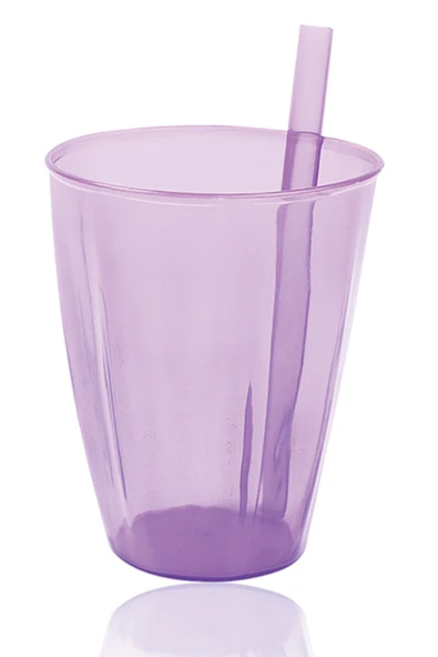 Şeffaf Pipetli Bardak Royaleks-UR3132 ürün görseli 1