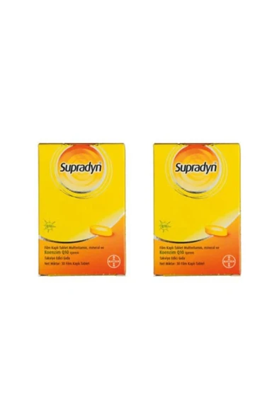 2 Adet Supradyn Q10 30 Tablet ürün görseli 1