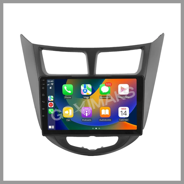 HYUNDAİ ACCENT BLUE SİYAH UYUMLU 8 GB RAM 128 GB HAFIZA ANDROID MULTIMEDIA TEYP ürün görseli 1