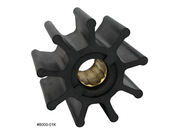 8000K JMP Impeller Kit (Replaces Jabsco 836-0001, Johnson 09-1029B, CAT 1L4774, Cummins 160596, Detroit Diesel 5193553, Volvo Penta 807904, 825942, 875660, 875736, 21730344, Yanmar 127881-42050) ürün görseli 1