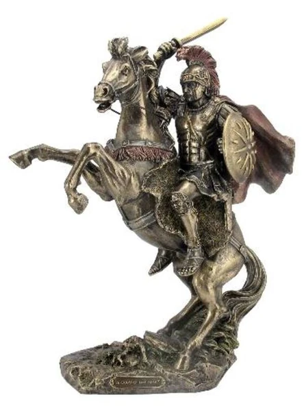 VERONESE BİBLOLAR-Wise Mitoloji & Tarih-BÜYÜK İSKENDER-26,5x11x33,5 CM-JWU76423A4 ürün görseli 1